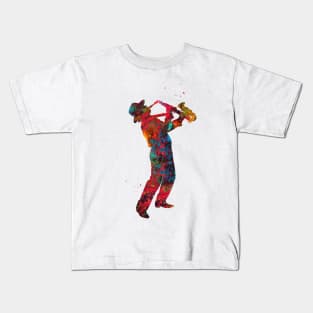 Saxophonist Kids T-Shirt